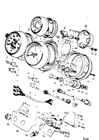Combination Meter (Gt750l