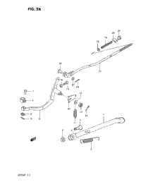 Stand - Rear Brake