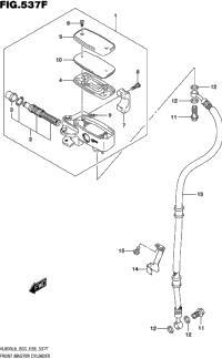 Front Master Cylinder (Vl800tl6 E33)