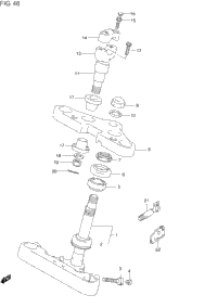 Steering Stem (Model N/P/R/S)