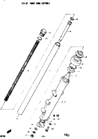 Front Fork (Gt750l)