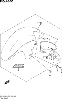 Front Fender (Gsx1300ral6 E33)