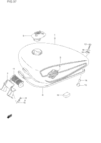 Fuel Tank (Model N/P/R)