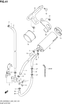 Evap System (Dr-Z400sml3 E33)