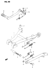 Stand-Rear Brake