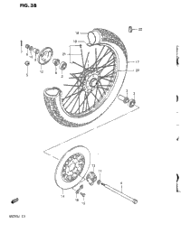 Front Wheel (Model J)
