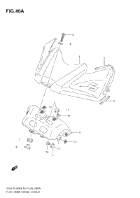 Fuel Tank Front C0ver (Model K9)