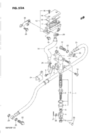 Rear Master Cylinder (Model P)