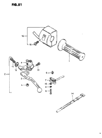 Left Handle Switch (Model Z)