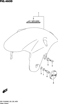 Front Fender (Gsx-R1000a)