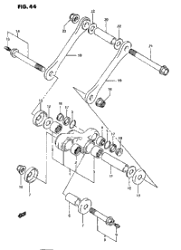 Rear Cushion Lever