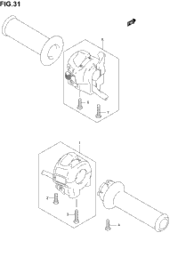 Handle Switch (Model K1/K2/K3)