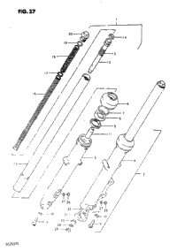 Front Fork (Gs250tt)