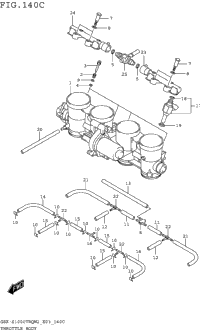 Throttle Body (Gsx-S1000trqm2 E33)