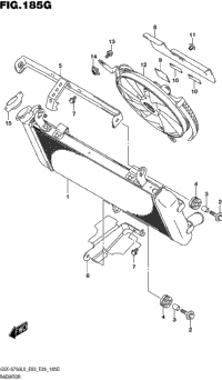 Radiator (Gsx-S750azl8 E28)