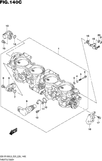 Throttle Body (Gsx-R1000l5 E33)