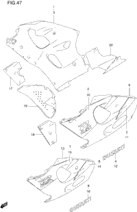 Under Cowling Body (Model V)