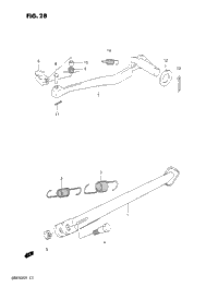 Stand - Rear Brake