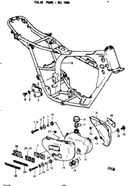 Frame - Oil Tank