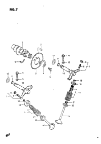 Cam Shaft - Valve