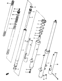 Front Fork (Model G/H/J)