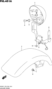 Headlamp Housing