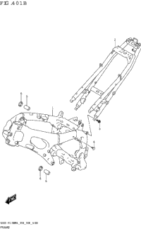 Frame (Gsx-R1000ra,Gsx-R1000rza)