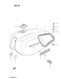 Fuel Tank (Gs1100gk2/Gkd)