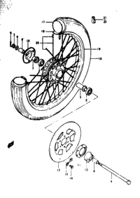 Front Wheel (Gs5508