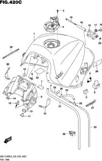Fuel Tank (Gsx-S1000al8 E28)