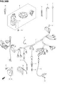 Wiring Harness (Gsf1200k1/K2/K3)