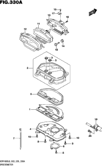 Speedometer (Vzr1800l8 E28)