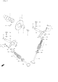 Cam Shaft - Valve
