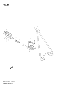 Stand - Footrest (Model K1/K2)