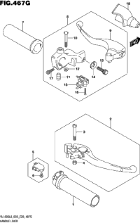 Handle Lever (Vl1500tl8 E33)