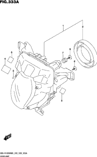 Headlamp (Gsx-R1000a)