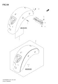 Rear Fender (Model K8)