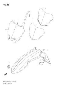 Front Fender (Rm-Z450 K8/K9/L0)