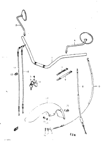 Handlebar - Front Fender