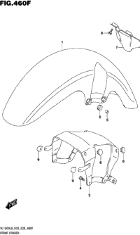 Front Fender (Vl1500tl8 E28)