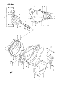 Crankcase Cover (Model R/S)