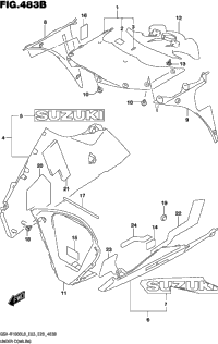 Under Cowling (Gsx-R1000l8 E33)