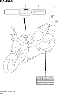 Label (Gsx-S1000al7 E03)
