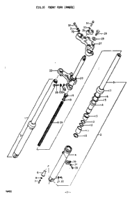 Front Fork (Rm80b)