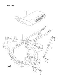 Frame - Seat (Model P/R/S)