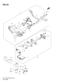 Tail Lamp (Model K2/K3)