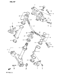 Steering Stem (Gs1150ef/Ef2/Eg)