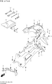 Rear Fender (Dl1050rr)