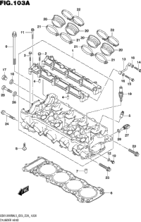 Cylinder Head (Gsx1300ral5 E03)