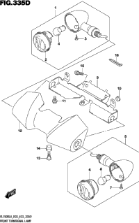 Front Turnsignal Lamp (Vl1500tl9 E33)